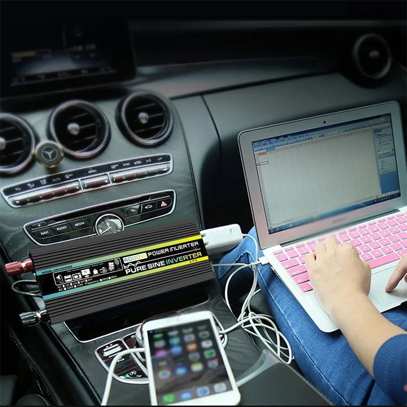 4000W Pure Sine Wave Car Inver - đánh giá và giá Ac Outdoor Power