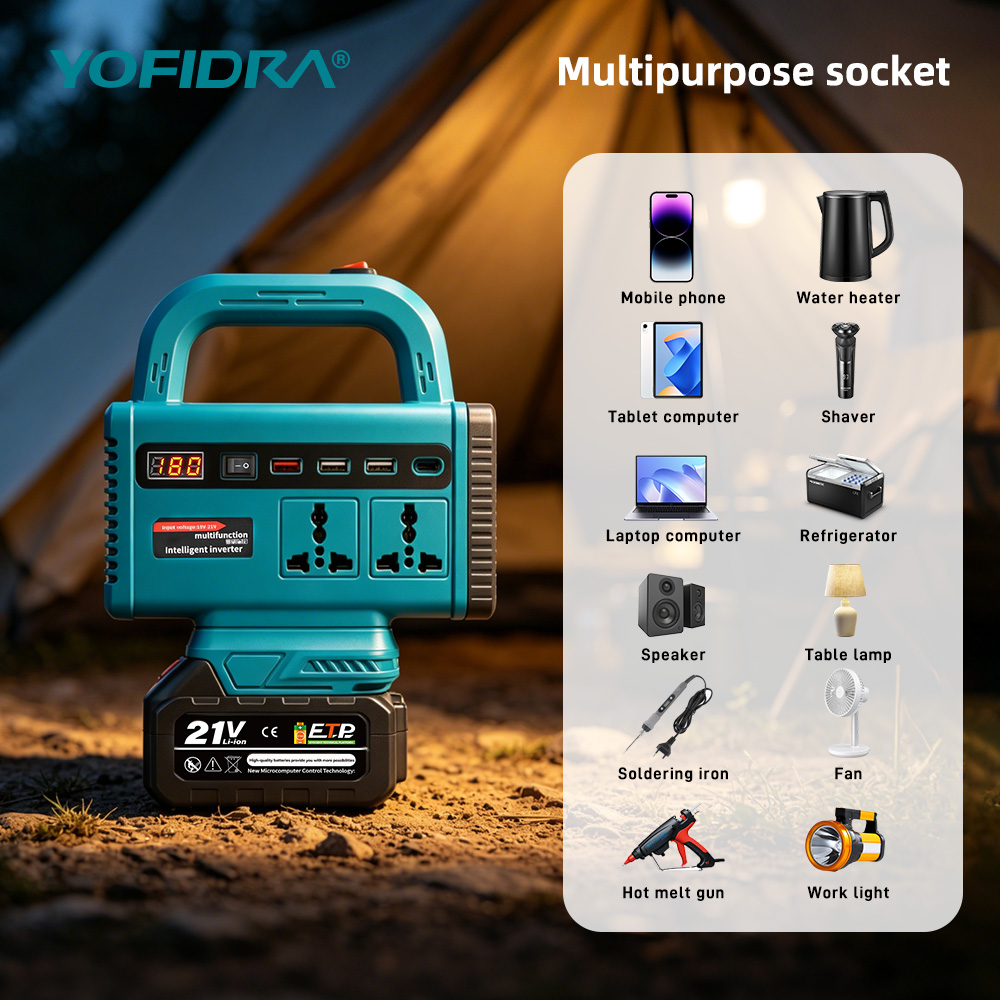 YOFIDRA 220V Portable Power In - đánh giá và giá Ac Outdoor Power