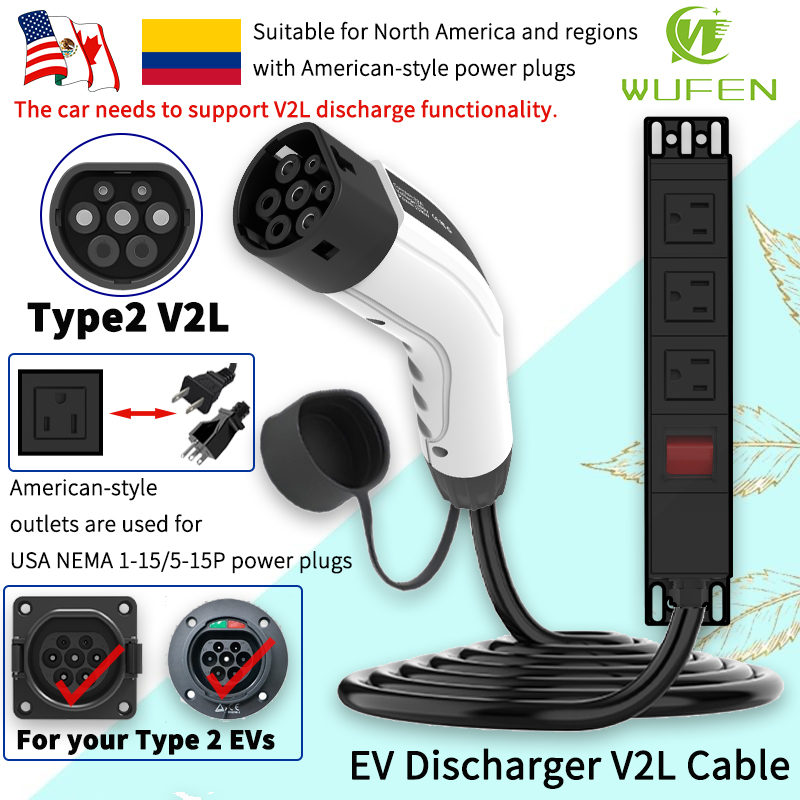 WUFEN Portable Type 2 V2L Cabl - đánh giá và giá Ac Outdoor Power